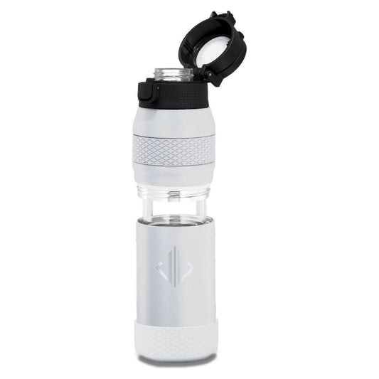 Bottle with thermos sleeve